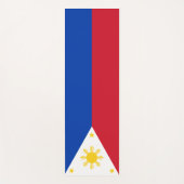 Tapis De Yoga Drapeau philippin (Philippines) (Devant)