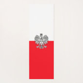 Tapis De Yoga Drapeau polonais (Dos)