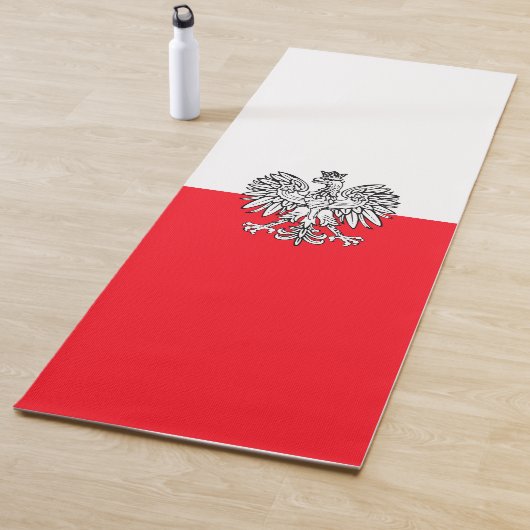 Tapis De Yoga Drapeau polonais (En situation)