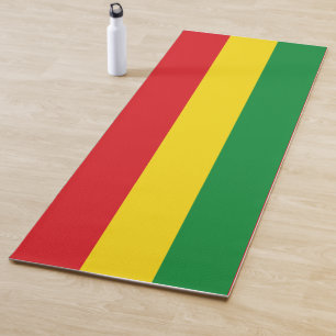 Tapis De Yoga Drapeau rastafari éthiopien Rasta