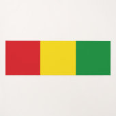Tapis De Yoga Drapeau rastafarien Rasta Ethiopie (Devant (Horizontal))
