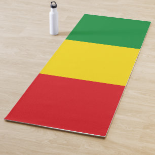 Tapis De Yoga Drapeau rastafarien Rasta Ethiopie