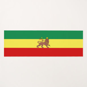 Tapis De Yoga Drapeau rastafarien (Rastafarianisme) (Rasta)
