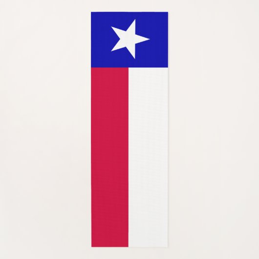 Tapis De Yoga Drapeau Texas Yoga Mat (Devant)