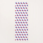 Tapis De Yoga Drapeau Texas Yoga Mat (Dos)