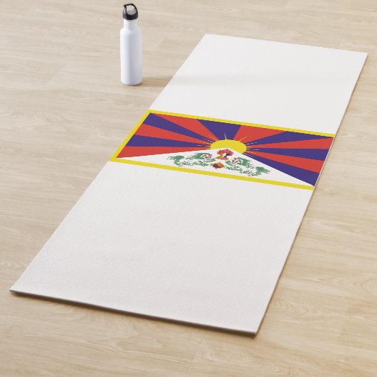 Tapis De Yoga Drapeau tibétain (Tibet) (En situation)
