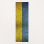 Tapis De Yoga Drapeau ukrainien (Devant)