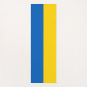 Tapis De Yoga Drapeau ukrainien (Ukraine) (Devant)