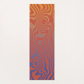 Tapis De Yoga Dream Flow l Abstract Trippy Pattern - No. 01 (Dos)