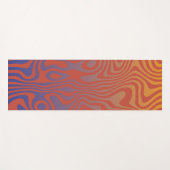 Tapis De Yoga Dream Flow l Abstract Trippy Pattern - No. 01 (Devant (Horizontal))