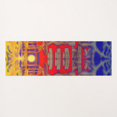 Tapis De Yoga Dreamland psychédélique (Dos (Horizontal))