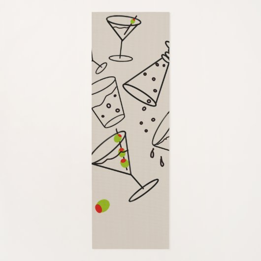 Tapis De Yoga Drinks Yoga Mat (Devant)