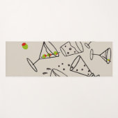 Tapis De Yoga Drinks Yoga Mat (Devant (Horizontal))