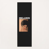 Tapis De Yoga Drippin Melanin Queen Black Girl (Devant)