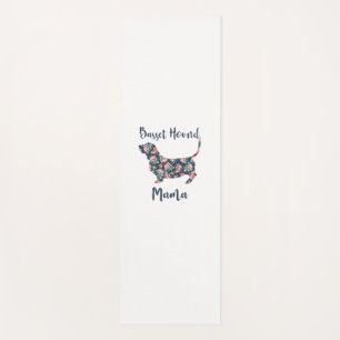 Tapis De Yoga Drôle Basset Hound Cadeaux Basset Hound Maman Chem