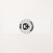 Tapis De Yoga Drôle Halloween papa Halloween Citrouille (Devant (Horizontal))