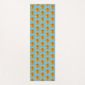 Tapis De Yoga Drôle. Le pain est comme le soleil. (Devant)