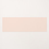 Tapis De Yoga Drôle & mignon chien s'étirant sur rose roux (Dos (Horizontal))