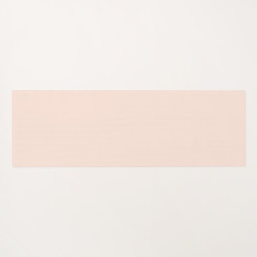 Tapis De Yoga Drôle & mignon chien s'étirant sur rose roux (Dos (Horizontal))