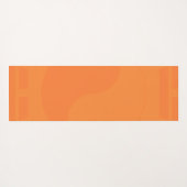 Tapis De Yoga Dualité | Oranges personnalisées (Dos (Horizontal))