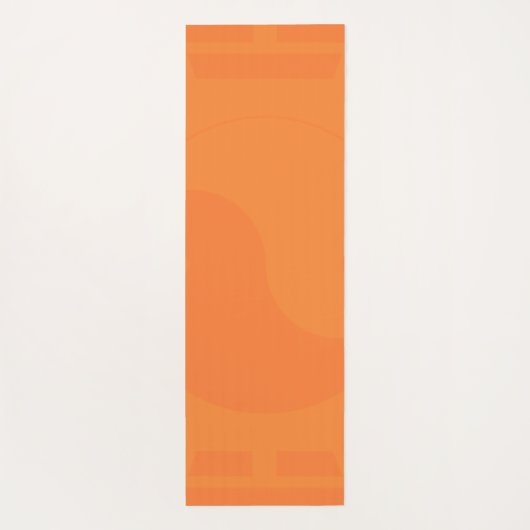 Tapis De Yoga Dualité | Oranges personnalisées (Dos)