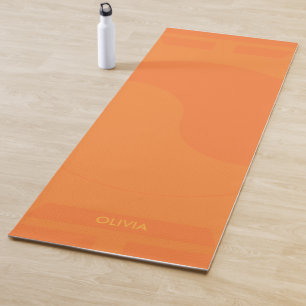 Tapis De Yoga Dualité Oranges personnalisées