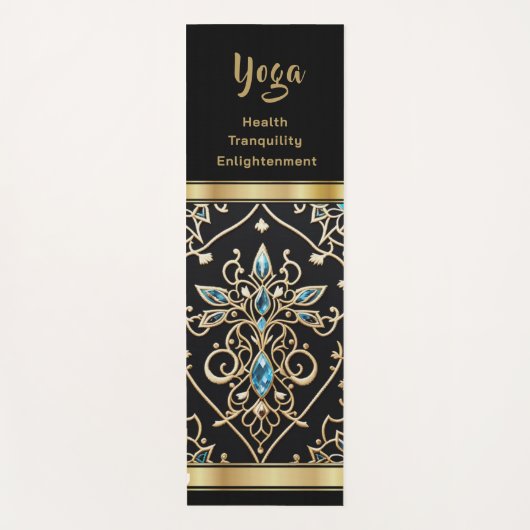 Tapis De Yoga Dynastie d'or - Yoga Mat (Devant)