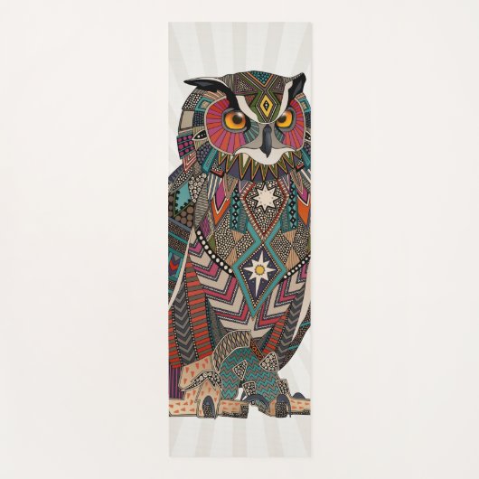 Tapis De Yoga eagle owl (Devant)