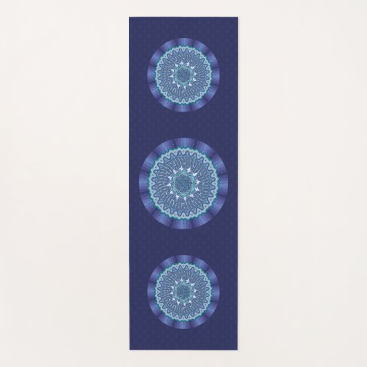 Tapis De Yoga Eau Mandala Yoga Mat (Devant)