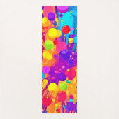 Tapis De Yoga Éclat de couleur dynamique (Devant)