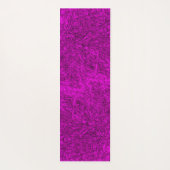 Tapis De Yoga Écritures violettes (Dos)