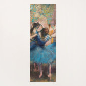 Tapis De Yoga Edgar Degas - Danseurs en bleu (Dos)