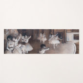 Tapis De Yoga Edgar Degas - Répétition de ballet sur scène (Devant (Horizontal))
