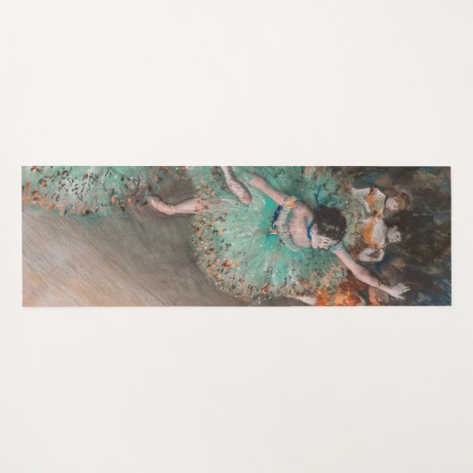 Tapis De Yoga Edgar Degas - Swaying Dancer / Danseuse en vert (Dos (Horizontal))
