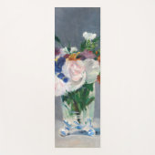 Tapis De Yoga Edouard Manet - Fleurs dans un Vase de Cristal (Devant)