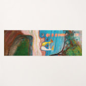 Tapis De Yoga Edvard Munch - Danse sur la plage (Devant (Horizontal))