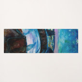 Tapis De Yoga Edvard Munch - Nuit étoilée 1922 (Dos (Horizontal))
