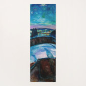 Tapis De Yoga Edvard Munch - Nuit étoilée 1922 (Dos)