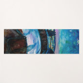 Tapis De Yoga Edvard Munch - Nuit étoilée 1922 (Devant (Horizontal))