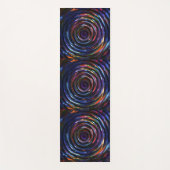 Tapis De Yoga Electric Ripple Design (Devant)