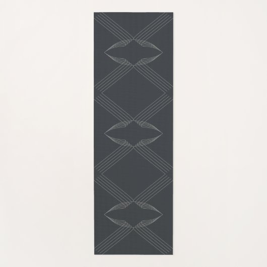 Tapis De Yoga Elégant, chic, luxueux, simple motif (Devant)
