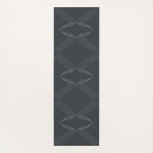Tapis De Yoga Elégant, chic, luxueux, simple motif (Dos)