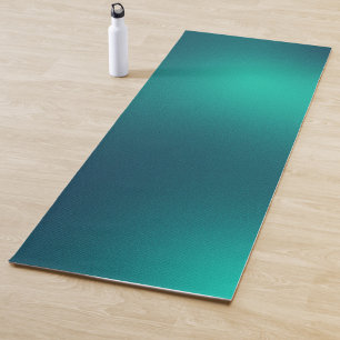 Tapis De Yoga Elégant dégradé bleu couleur mat yoga