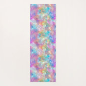 Tapis De Yoga Élégant Iridescente Motif en verre de qualité : Lu (Dos)