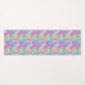 Tapis De Yoga Élégant Iridescente Motif en verre de qualité : Lu (Devant (Horizontal))