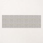 Tapis De Yoga Élégant Motif Burlap (Devant (Horizontal))