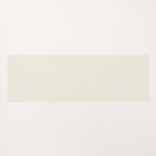 Tapis De Yoga Elégant or sur Crème Floral Henna Mandala (Dos (Horizontal))