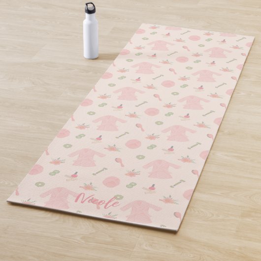 Tapis De Yoga Elégant Spa Things design personnalisé (En situation)
