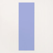 Tapis De Yoga Élégant violet Lavande Fleur Monogramme (Dos)