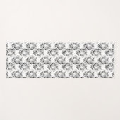 Tapis De Yoga Élégante conception d'impression de tête de tigre  (Devant (Horizontal))